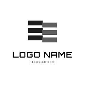 Logo 3D 3D Rectangle Fog Design logo design