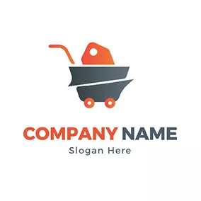 Brand Logo Brand Trolley Goods Wholesale logo design